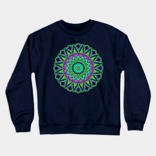 Illusion Mandala Crewneck Sweatshirt